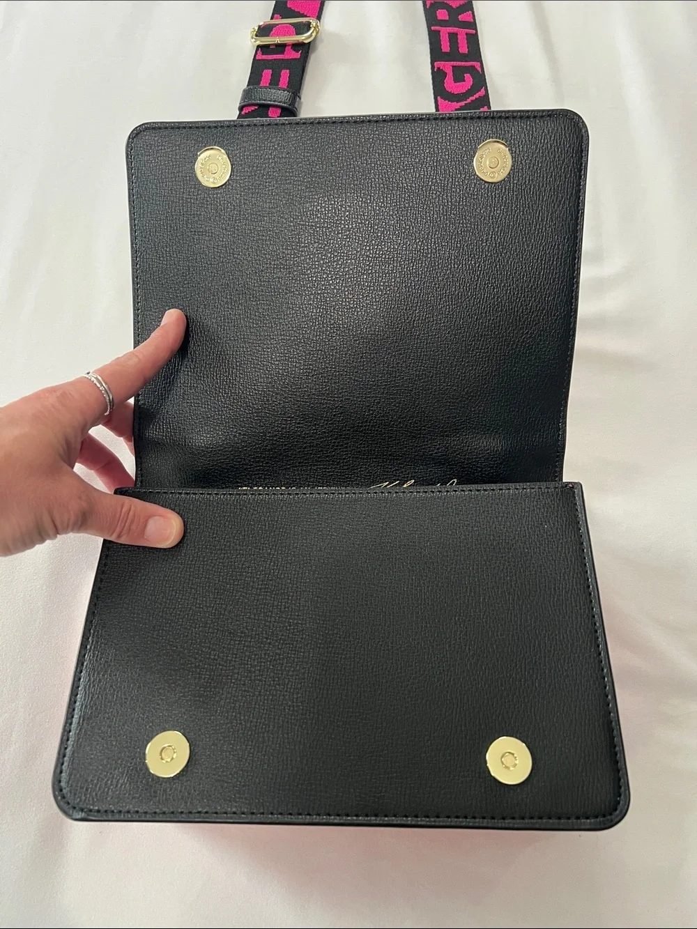 Karl Lagerfeld Paris Simone Rainbow Studded Crossbody